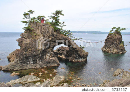 Noto guman equipment tool rock (couple rock) 3732337