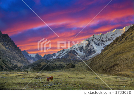 Evening in the Andes 3733028