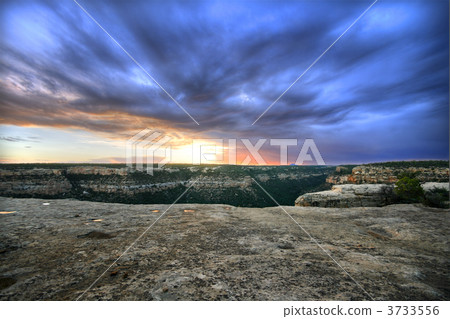 Sunset at Mesa Verde 3733556