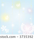 Butterfly background (rainbow color) 3735392