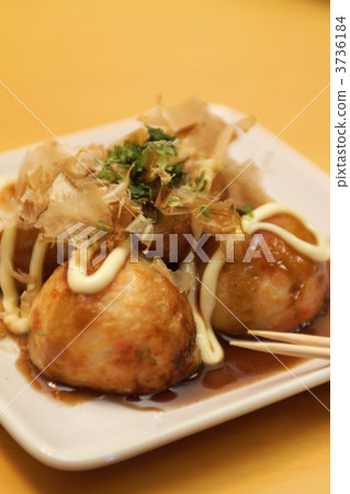章魚燒 章魚小丸子 食品 3736184