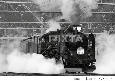 蒸汽機車 水上町 火車 3739047