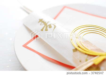 Ceremonial chisel and water draw and white dish Ceremonial chisel and water draw and white dish 3740547