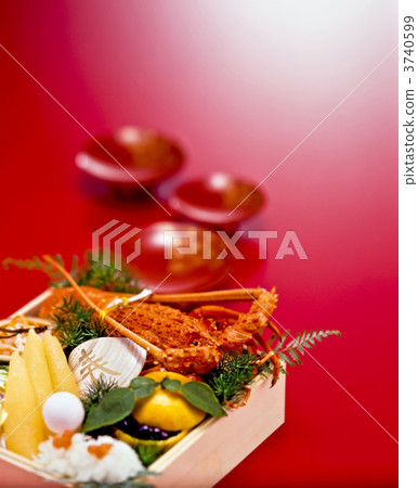 image of new year, osechi, traditional japanese new year dishes 3740599