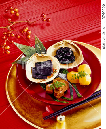 new year's cuisine, image of new year, plated dish 3740600