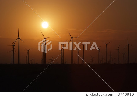 Sunset wind farm 3740910