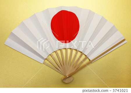 Japanese flag fan 3741021