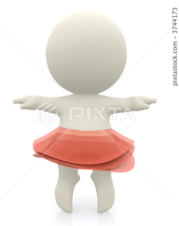 3D ballerina 3D ballerina 3744173