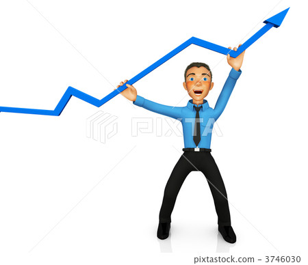 3D business success 3D business success 3746030