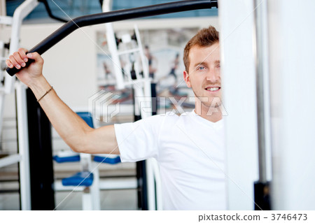 Man at the gym Man at the gym 3746473