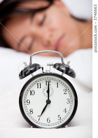 Beautiful woman sleeping 3746663