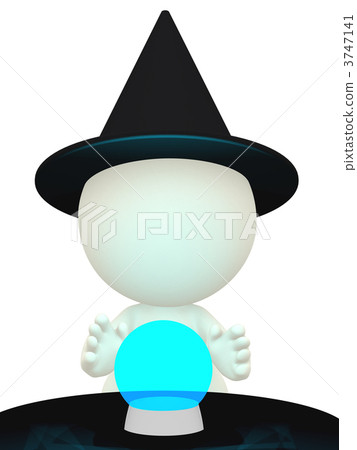 3D witch 3747141