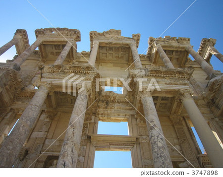 Turkish, ancient libraries of Ephesus (Kelsus Library) 3747898