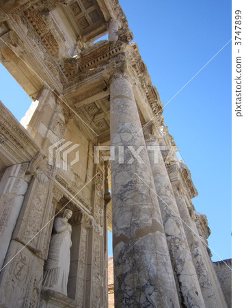 Turkish, ancient libraries of Ephesus (Kelsus Library) Turkish, ancient libraries of Ephesus (Kelsus Library) 3747899