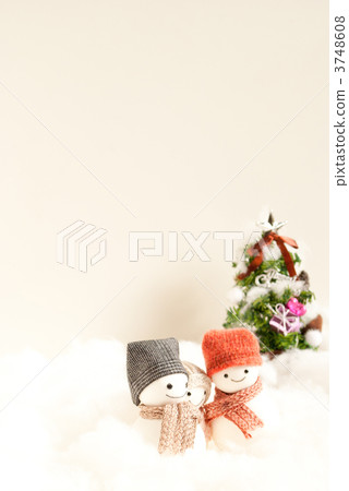 手工製作的雪人 3748608
