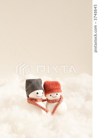 Handmade snowman 3748645