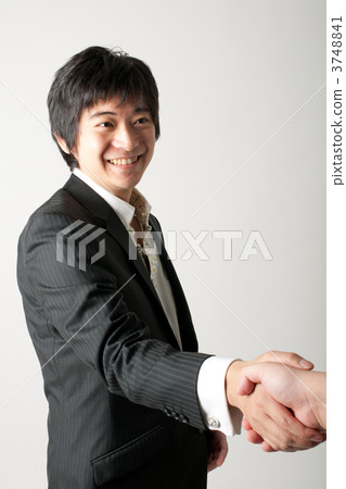 搖動 握手 商務 3748841