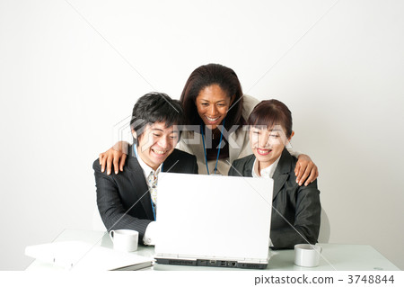 coworker, fellow, business man 3748844