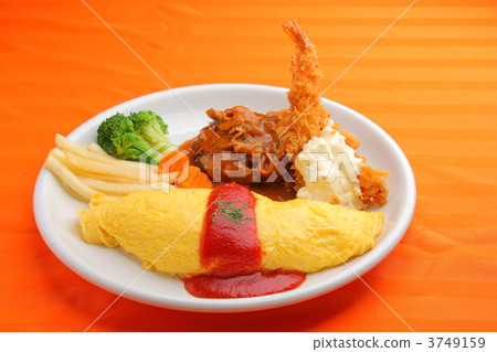 Omelette rice Omelette rice 3749159