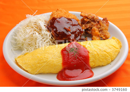 Omelette rice  3749160