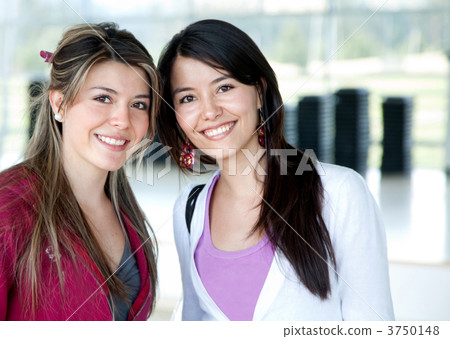 Beautiful girls smiling Beautiful girls smiling 3750148