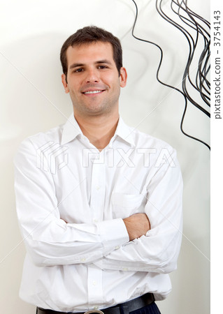 Handsome business man Handsome business man 3754143