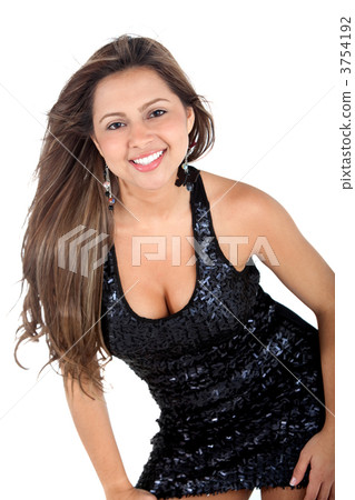 Woman in a cocktail dress Woman in a cocktail dress 3754192