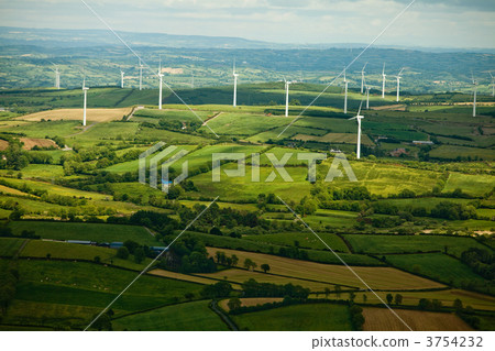 Landscape with windmills 3754232