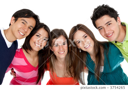 Happy group of friends 3754265