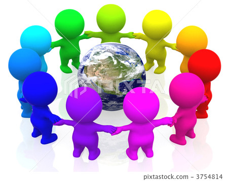 People around the world 3754814