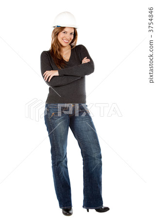 Female architect Female architect 3754846