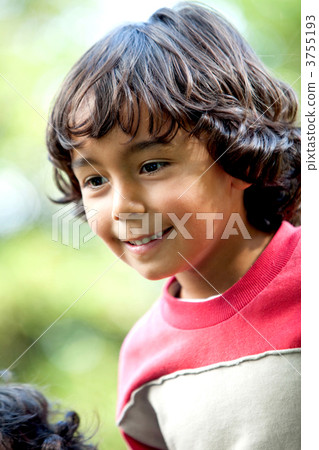 Happy boy outdoors 3755193