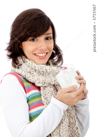 woman drinking chocolate 3755567