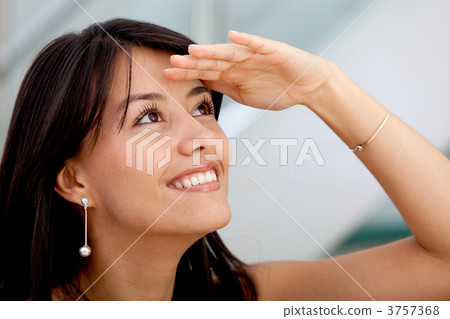 Business woman looking away 3757368