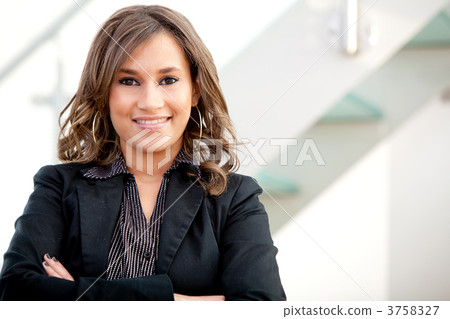 friendly business woman portrait 3758327