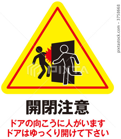 Open / Close Caution _ 083 3758668