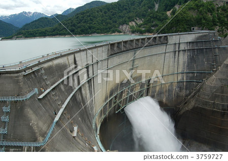 Release of dam Release of dam 3759727