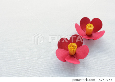 山茶花（紙工藝） 3759735