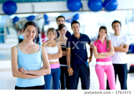 Woman at the gym 3761473