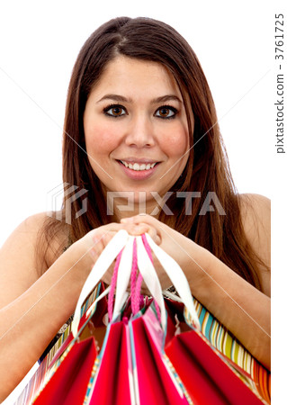 Woman with shopping bags Woman with shopping bags 3761725