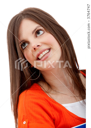 Pensive woman portrait 3764747