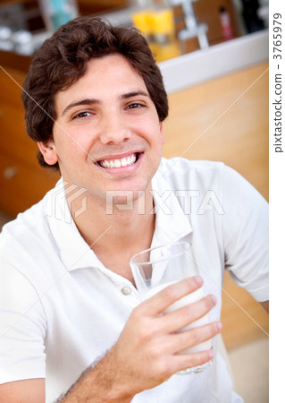 Man in breakfast Man in breakfast 3765979