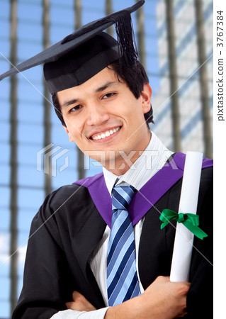 male graduation portrait 3767384