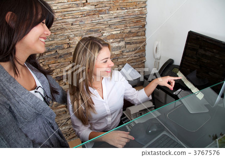 business receptionist business receptionist 3767576
