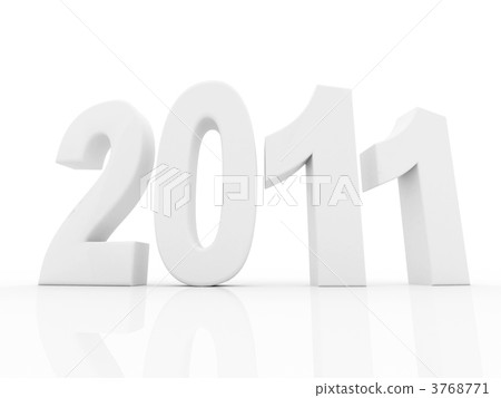 illustration 2011 year illustration 2011 year 3768771