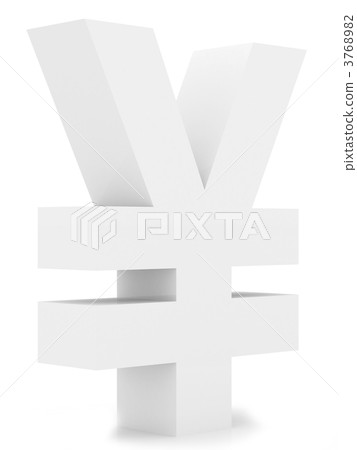 3D Yen symbol 3768982