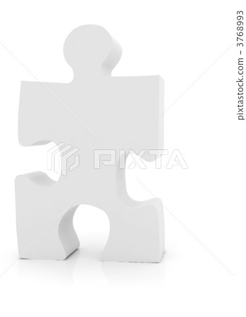 Single puzzle piece 3768993