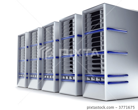 Servers of computers 3771675
