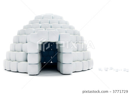 Igloo isolated 3771729