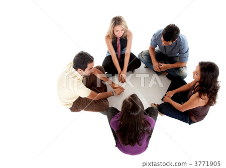 Casual group of people Casual group of people 3771905